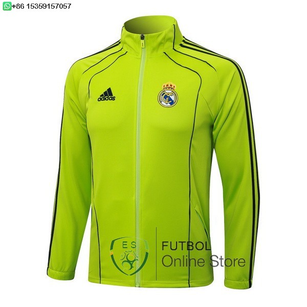 Ropa Deportiva Con Cremallera Larga Real Madrid 25/2026 Verde Negro Ropa Deportiva Con Cremallera Larga Real Madrid 25/2026 Verde Negro