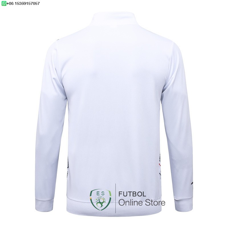 Ropa Deportiva Con Cremallera Larga Sao Paulo 25/2026 Blanco