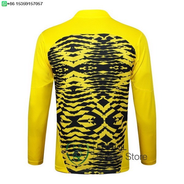 Sudadera Entrenamiento Borussia Dortmund 24/2025 Amarillo Negro