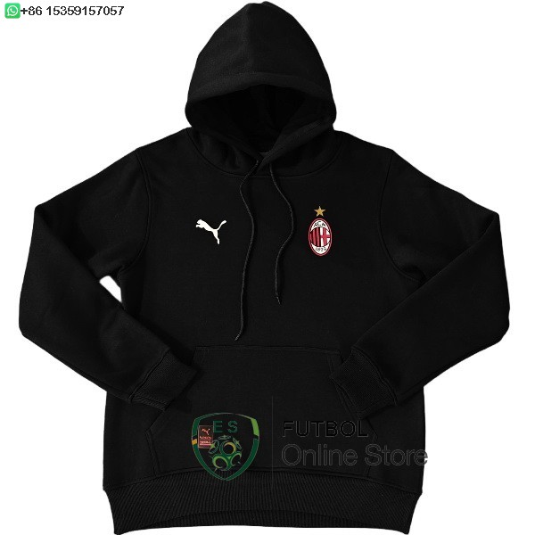 Sudaderas Con Capucha AC Milan 25/2026 Negro