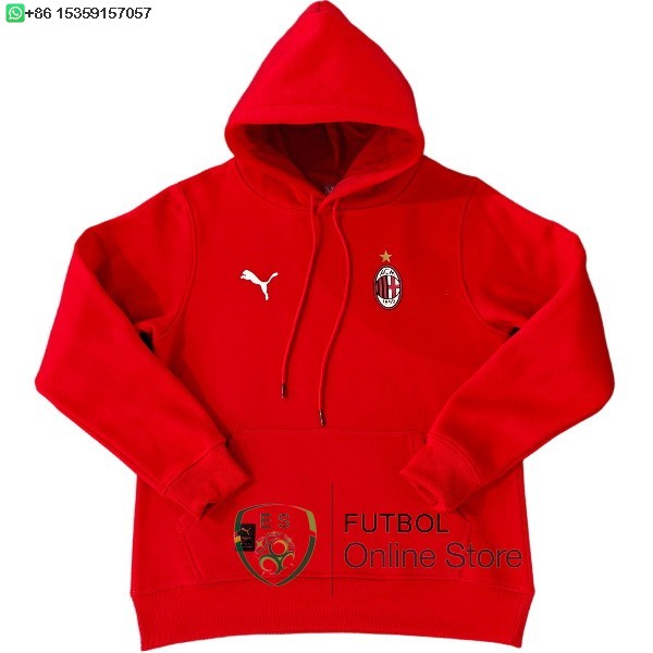 Sudaderas Con Capucha AC Milan 25/2026 Rojo