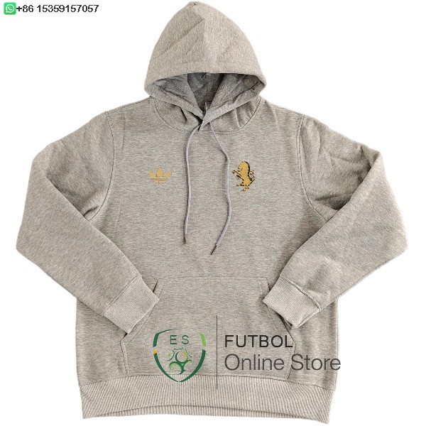 Sudaderas Con Capucha Juventus 25/2026 Gris