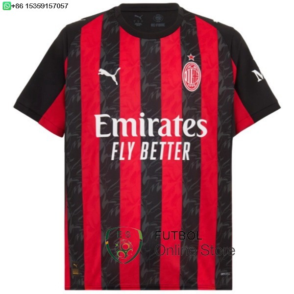 Tailandia Camiseta AC Milan 25/2026 Primera