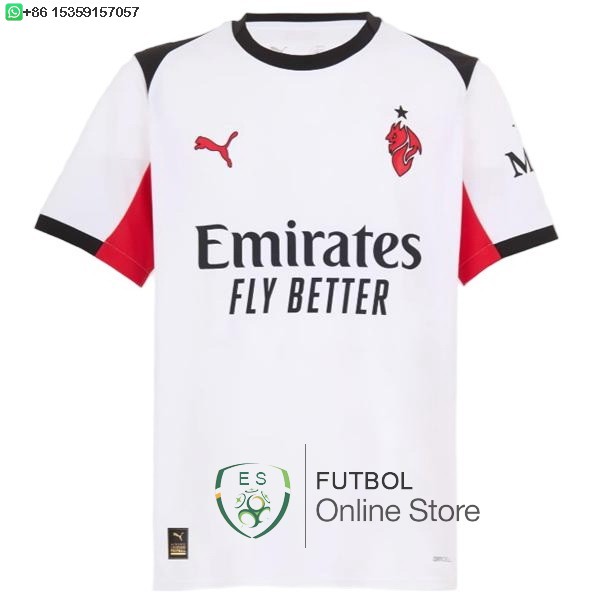 Tailandia Camiseta AC Milan 25/2026 Segunda