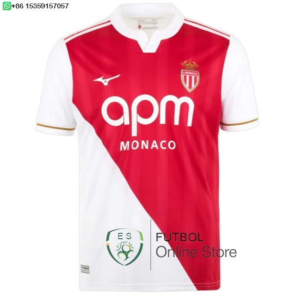 Tailandia Camiseta AS Monaco 25/2026 Primera Tailandia Camiseta AS Monaco 25/2026 Primera