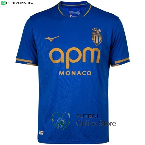 Tailandia Camiseta AS Monaco 25/2026 Segunda Tailandia Camiseta AS Monaco 25/2026 Segunda