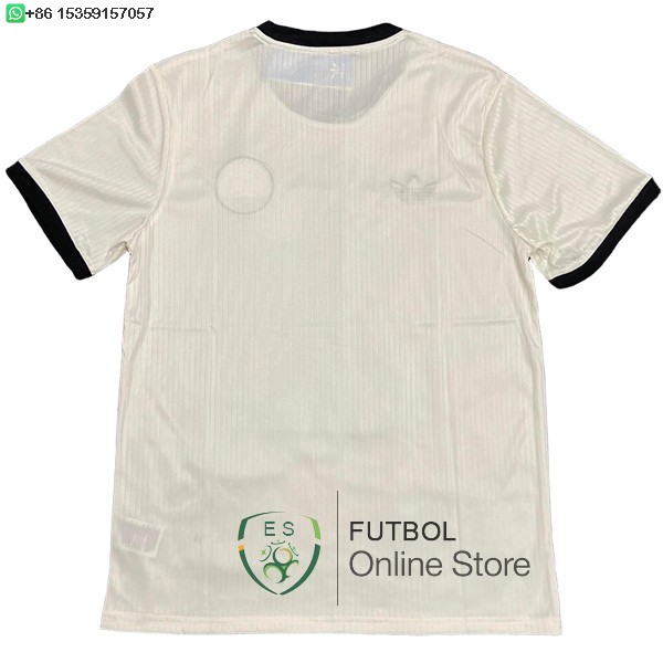 Tailandia Camiseta Alemania 2025 Especial Blanco Negro
