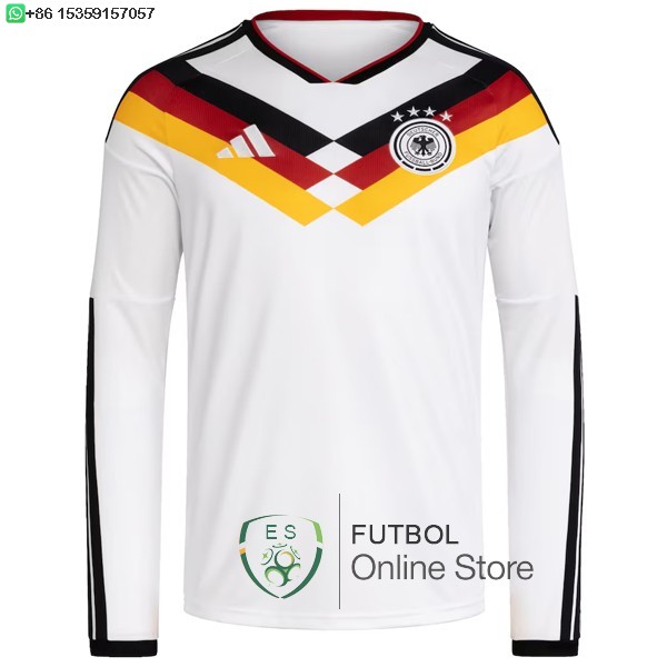 Tailandia Camiseta Alemania 2026 Manga Larga Primera