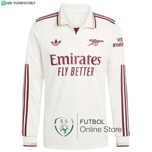 Tailandia Camiseta Arsenal 25/2026 Tercera ML