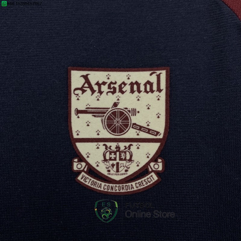 Tailandia Camiseta Arsenal 25/2026 Especial Azul Marino Rojo