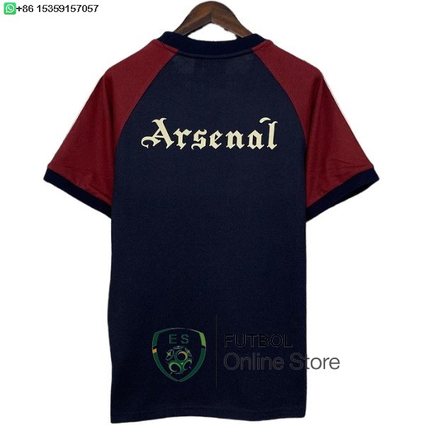 Tailandia Camiseta Arsenal 25/2026 Especial Azul Marino Rojo