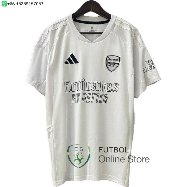 Tailandia Camiseta Arsenal 25/2026 Especial Blanco