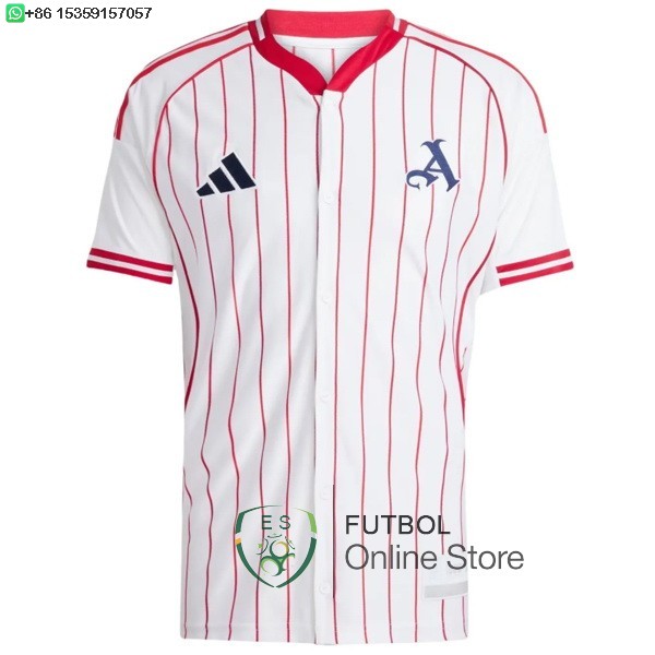 Tailandia Camiseta Arsenal 25/2026 Especial Blanco Rojo