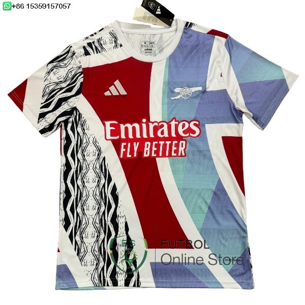 Tailandia Camiseta Arsenal 25/2026 Especial Rojo Azul