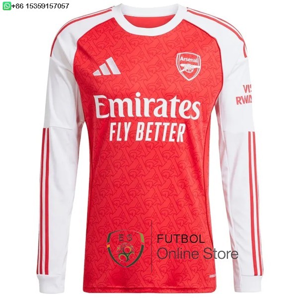 Tailandia Camiseta Arsenal 25/2026 ML Primera