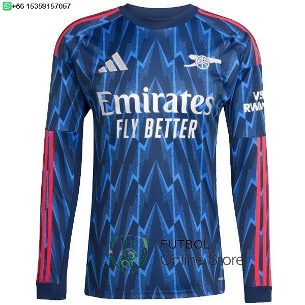 Tailandia Camiseta Arsenal 25/2026 ML Segunda