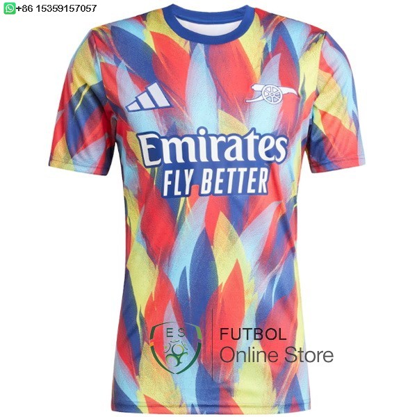 Tailandia Camiseta Arsenal 25/2026 Previo al partido