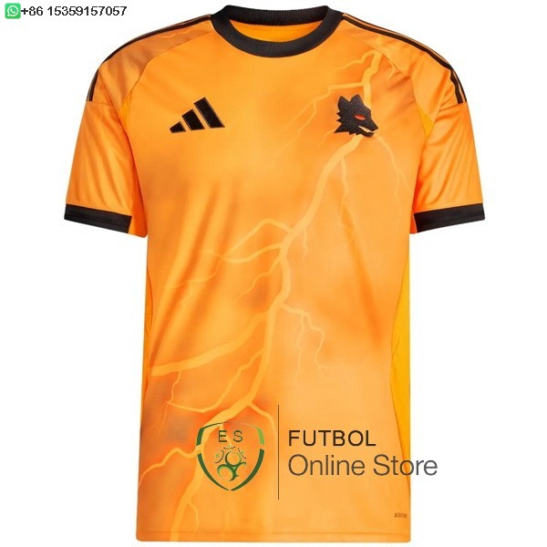 Tailandia Camiseta As Roma 25/2026 Segunda