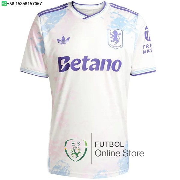 Tailandia Camiseta Aston Villa 25/2026 Tercera