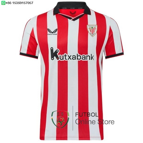 Tailandia Camiseta Athletic Bilbao 25/2026 Primera