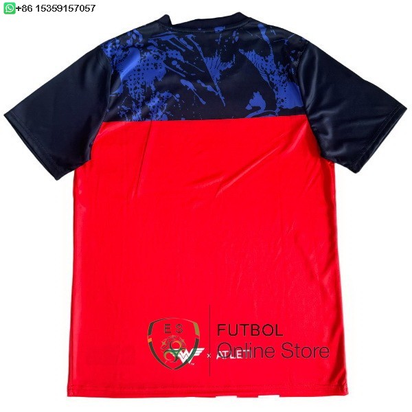 Tailandia Camiseta Atletico Madrid 25/2026 Especial Azul Rojo