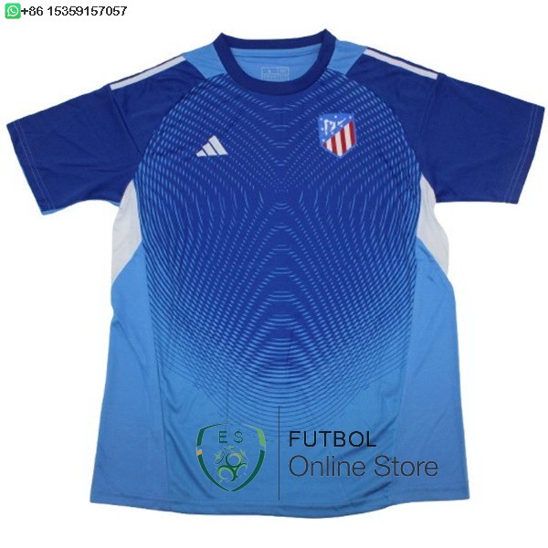 Tailandia Camiseta Atletico Madrid 25/2026 Portero Azul Tailandia Camiseta Atletico Madrid 25/2026 Portero Azul
