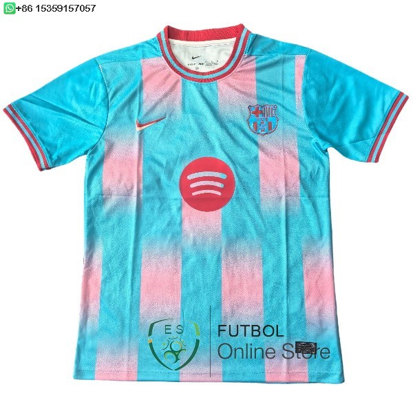 Tailandia Camiseta Barcelona 25/2026 Especial Azul Rojo