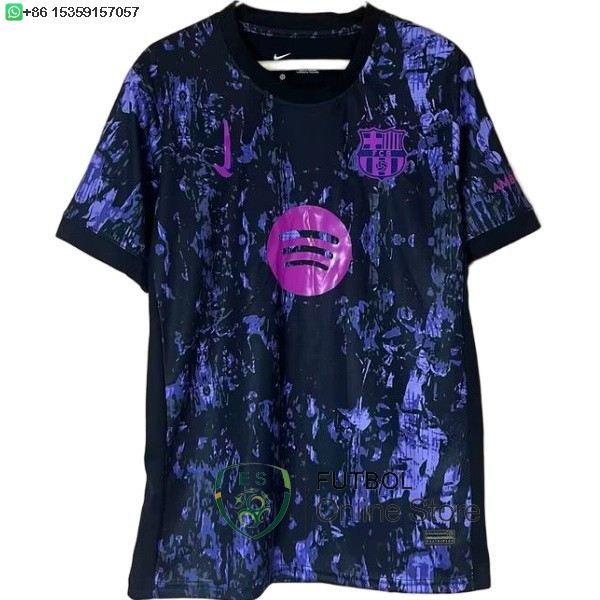 Tailandia Camiseta Barcelona 25/2026 Especial Negro I Purpura