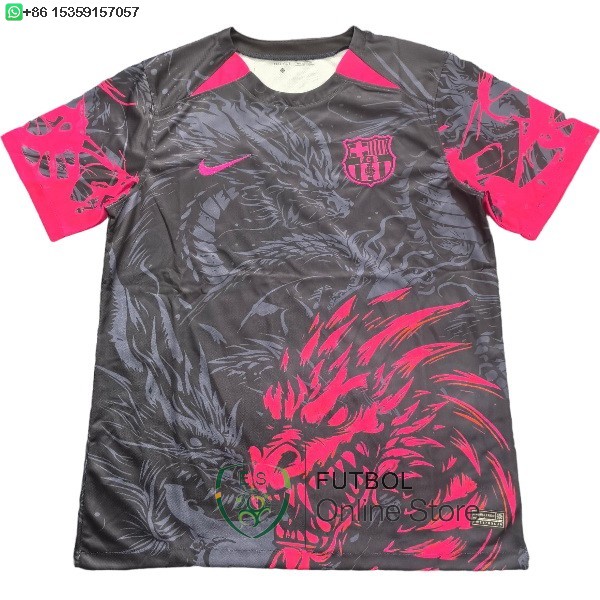 Tailandia Camiseta Barcelona 25/2026 Especial Negro I Rojo