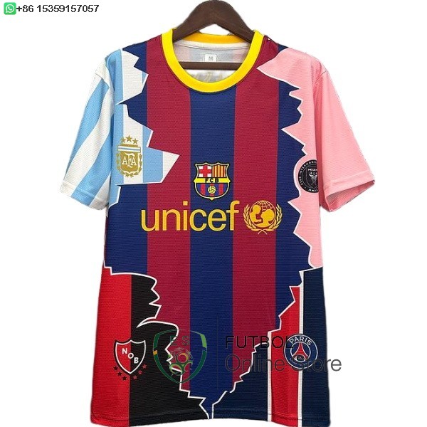 Tailandia Camiseta Barcelona 25/2026 Especial Rojo Azul Rosa