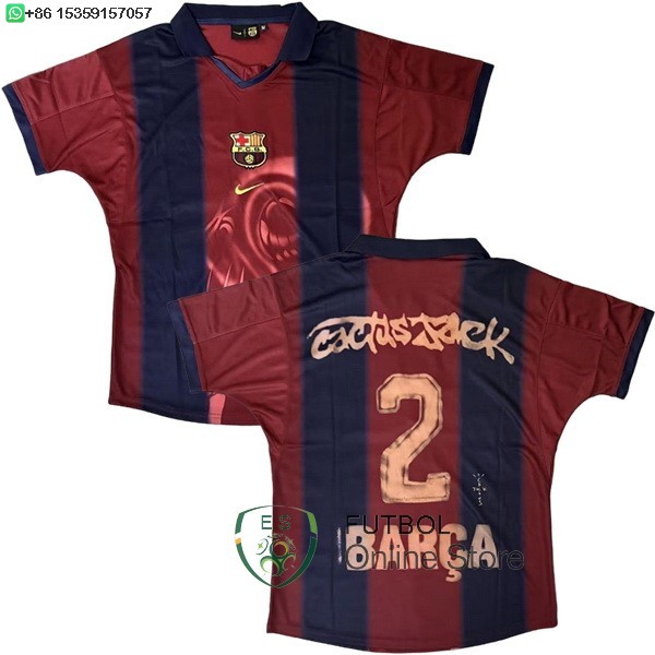 Tailandia Camiseta Barcelona 25/2026 Especial Rojo Marino Azul
