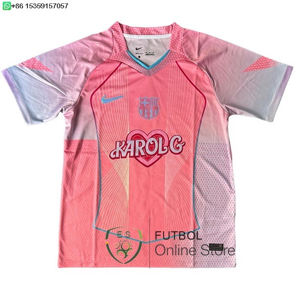 Tailandia Camiseta Barcelona 25/2026 Especial Rosa