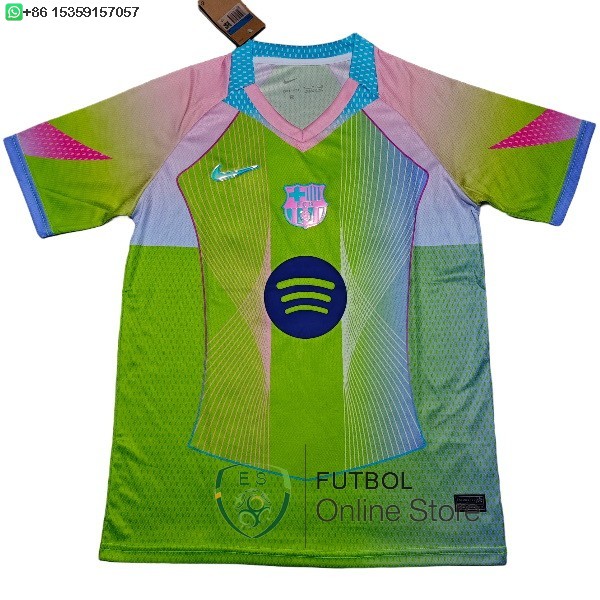 Tailandia Camiseta Barcelona 25/2026 Especial Verde