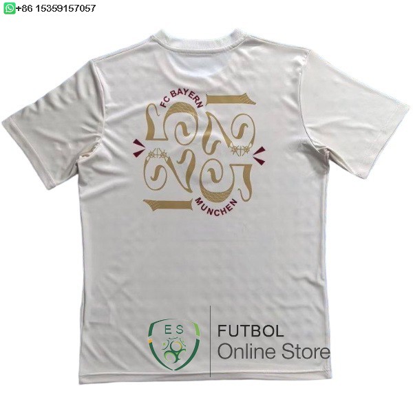 Tailandia Camiseta Bayern Munich 25/2026 Especial Amarillo Blanco