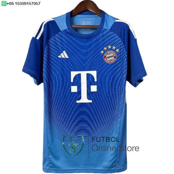Tailandia Camiseta Bayern Munich 25/2026 Portero Azul