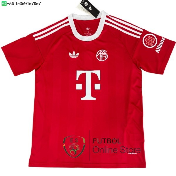 Tailandia Camiseta Bayern Munich 25/2026 Portero Rojo