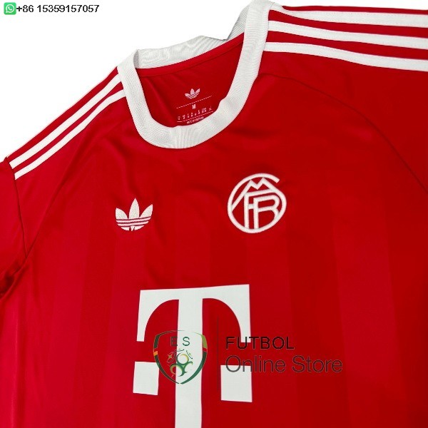 Tailandia Camiseta Bayern Munich 25/2026 Portero Rojo