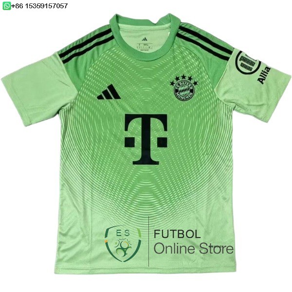 Tailandia Camiseta Bayern Munich 25/2026 Portero Verde