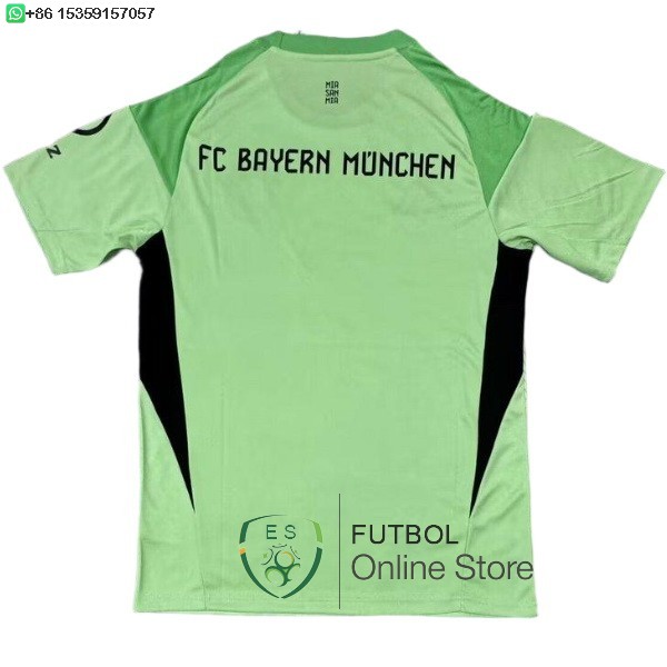 Tailandia Camiseta Bayern Munich 25/2026 Portero Verde
