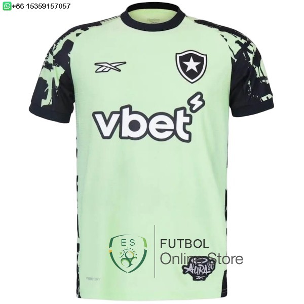 Tailandia Camiseta Botafogo 25/2026 Portero Verde