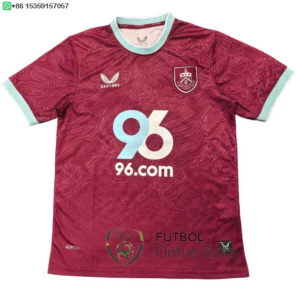 Tailandia Camiseta Burnley 25/2026 Primera