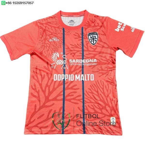 Tailandia Camiseta Cagliari 25/2026 Cuarta
