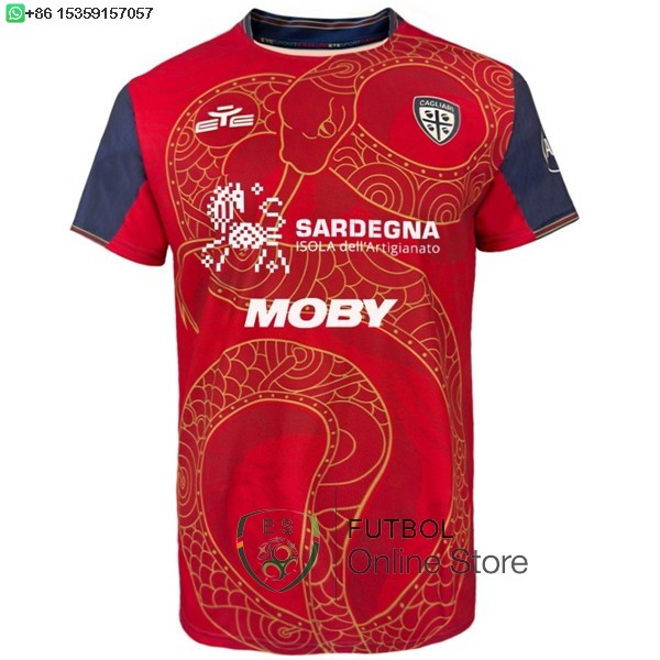 Tailandia Camiseta Cagliari 25/2026 Especial Rojo