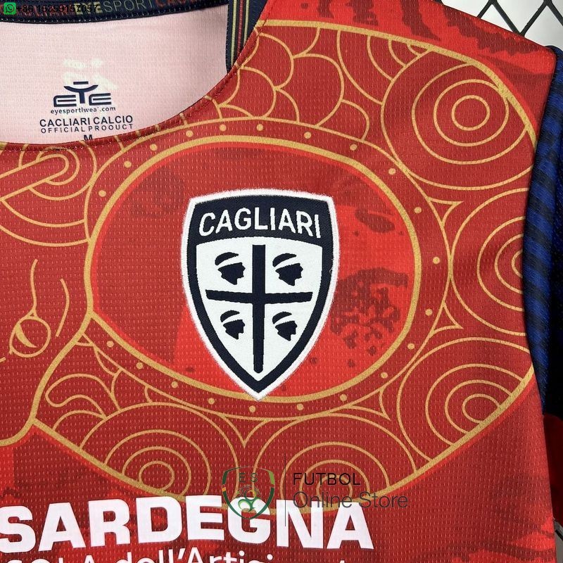 Tailandia Camiseta Cagliari 25/2026 Especial Rojo