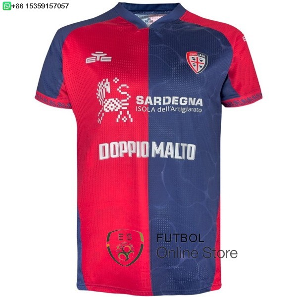 Tailandia Camiseta Cagliari 25/2026 Primera