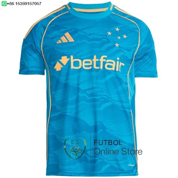 Tailandia Camiseta Cruzeiro EC 25/2026 Tercera