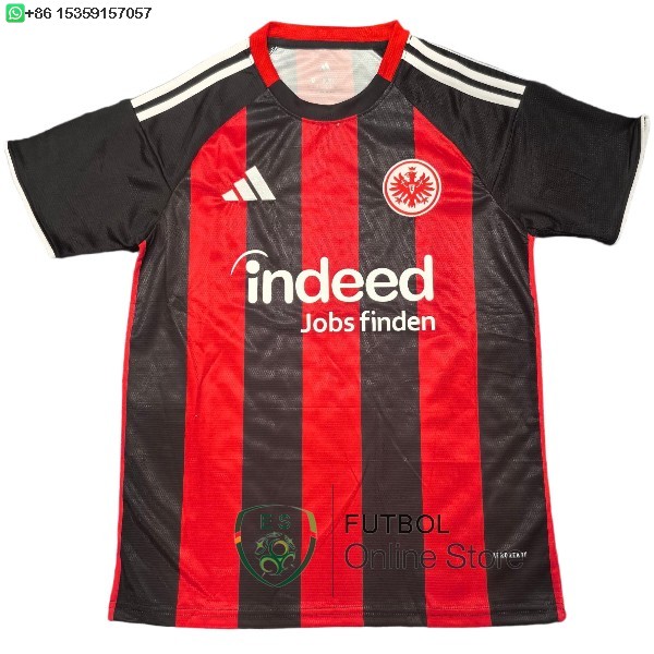 Tailandia Camiseta Eintracht Frankfurt 25/2026 Primera