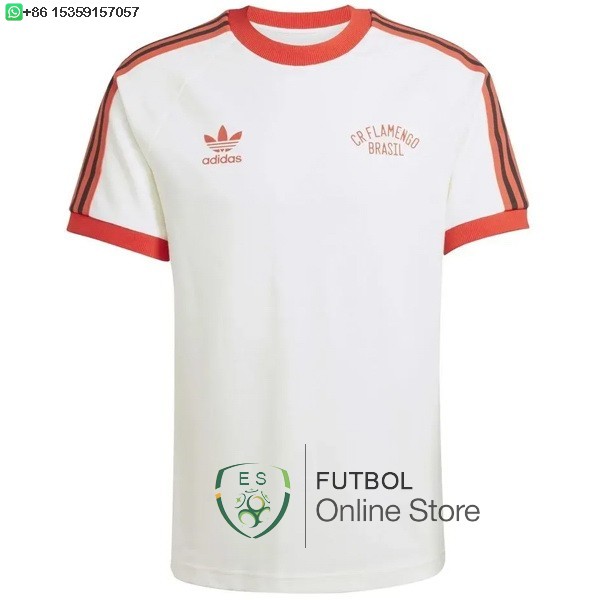 Tailandia Camiseta Flamengo 25/2026 Especial Blanco Rojo