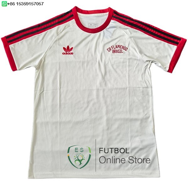 Tailandia Camiseta Flamengo 25/2026 Especial Blanco Rojo