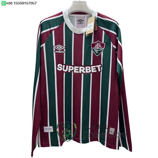 Tailandia Camiseta Fluminense 25/2026 ML Primera Tailandia Camiseta Fluminense 25/2026 ML Primera